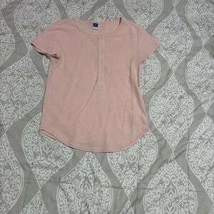 Old Navy Pink Short Sleeve Tee